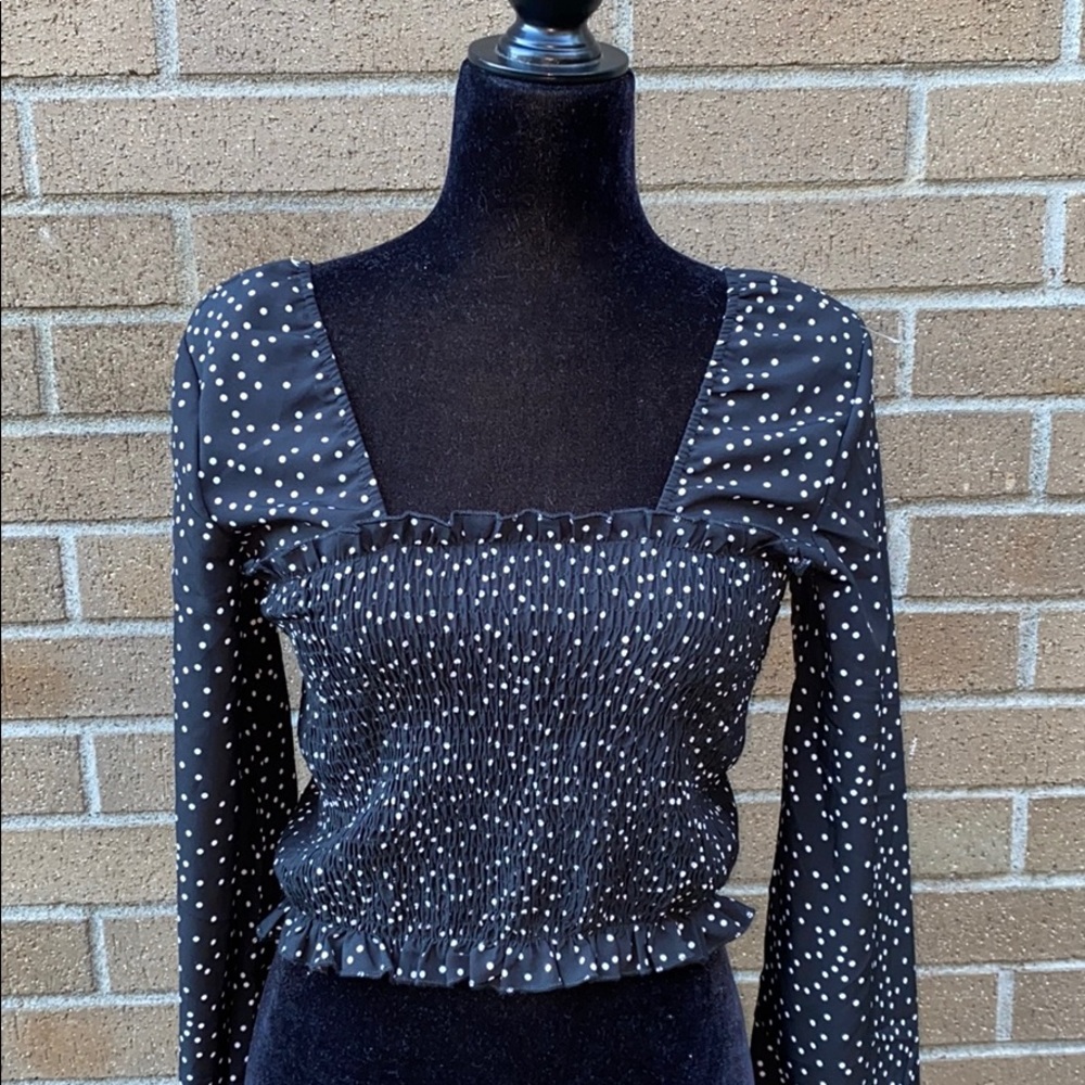 Polka Dot Blouse